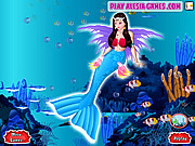 Play Little mermaid dress up Game