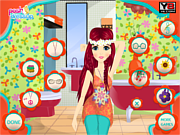 Play Flower power makeover Game
