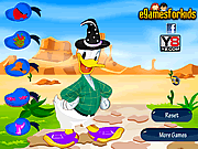 Play Donald duck dress up Game