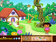 Play Dora hidden objects game Game