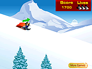 Play Mickey snowboard Game