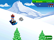 Play Beyblade snowsled Game