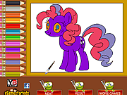 Play My little pony coloring Game