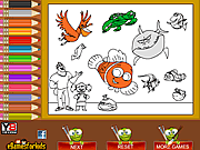 Play Nemo coloring game Game