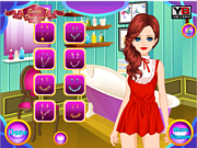Play Cute geeky girl makeover Game