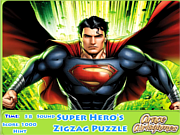 Play Super hero s zigzag puzzle Game