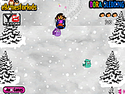 Play Dora sledding Game