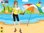 Play Summer time dress up Game