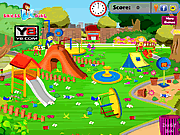 Play Kids park decoration Game
