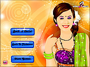 Play Indian style makeover Game