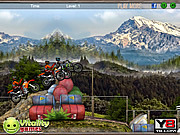 Play Motocross mountain madness Game
