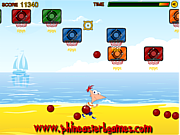 Play Phineas and ferb beach sport Game