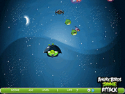 Play Angry birds space attack Game