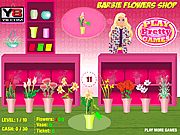 Play Barbie flower shop Game