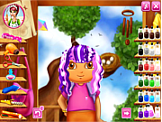 Play Dora real haircuts Game