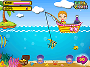Play Baby fishing games Game