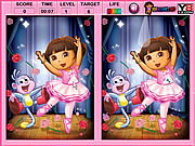Play Dora spot the differences Game