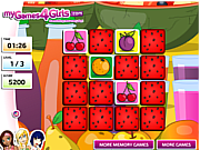 Play Fruit memo game Game