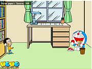 Play Nobi nobita paper toss Game