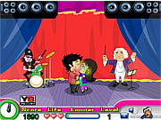 Play Pop star kissing Game