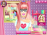 Play Barbie real makeover Game