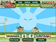 Play Sumo sushi soccer Game