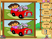 Play Dora journey difference Game