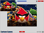 Play Angry birds jigsaw game Game