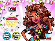 Play Clawdeen wolf monster party prep Game