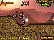 Play Bakugan bike challenge Game