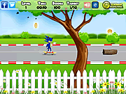 Play Sonic skating Game