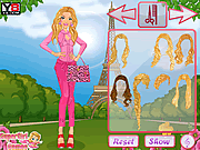 Play Barbie visits paris Game