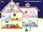 Play Peppa pig doll house Game