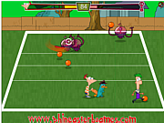 Play Phineas and ferb alien ball Game