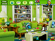 Play Green room objects Game