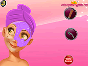 Play Princess rapunzel facial makeover Game