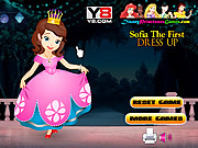 Play Sofia the first dress up Game