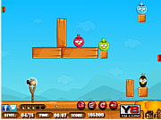 Play Angry birds hunt game Game