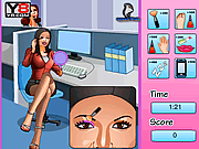 Play Squadfish office girl Game