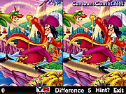 Play Peter pan see the difference Game