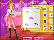 Play Barbie fashion style Game