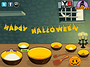Play Halloween cup cake game Game