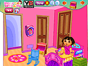 Play Dora adorable room decor Game