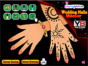 Play New wedding nails makeover Game
