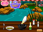 Play Grilled fish with lemon Game