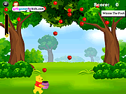 Play Winnie the pooh apples catching Game
