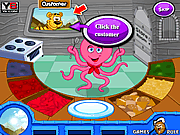 Play Chef octopus restaurant Game