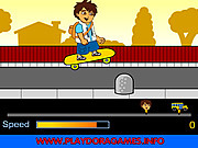 Play Diego school skateboard Game