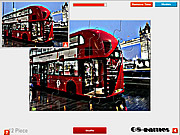 Play London bus puzzle Game