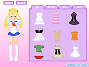 Play Sailor moon dress up Game